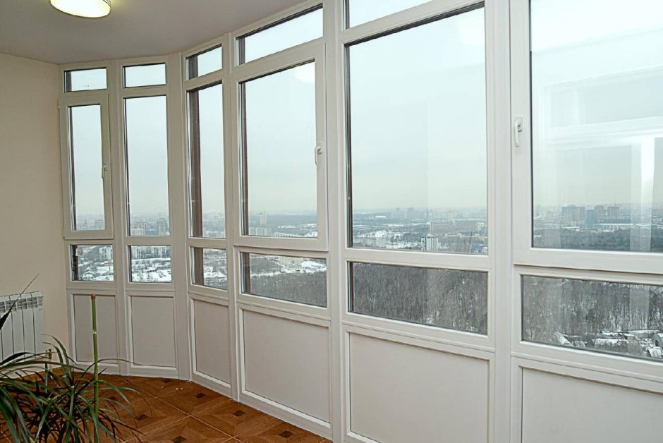 Фасадное остекление лоджий