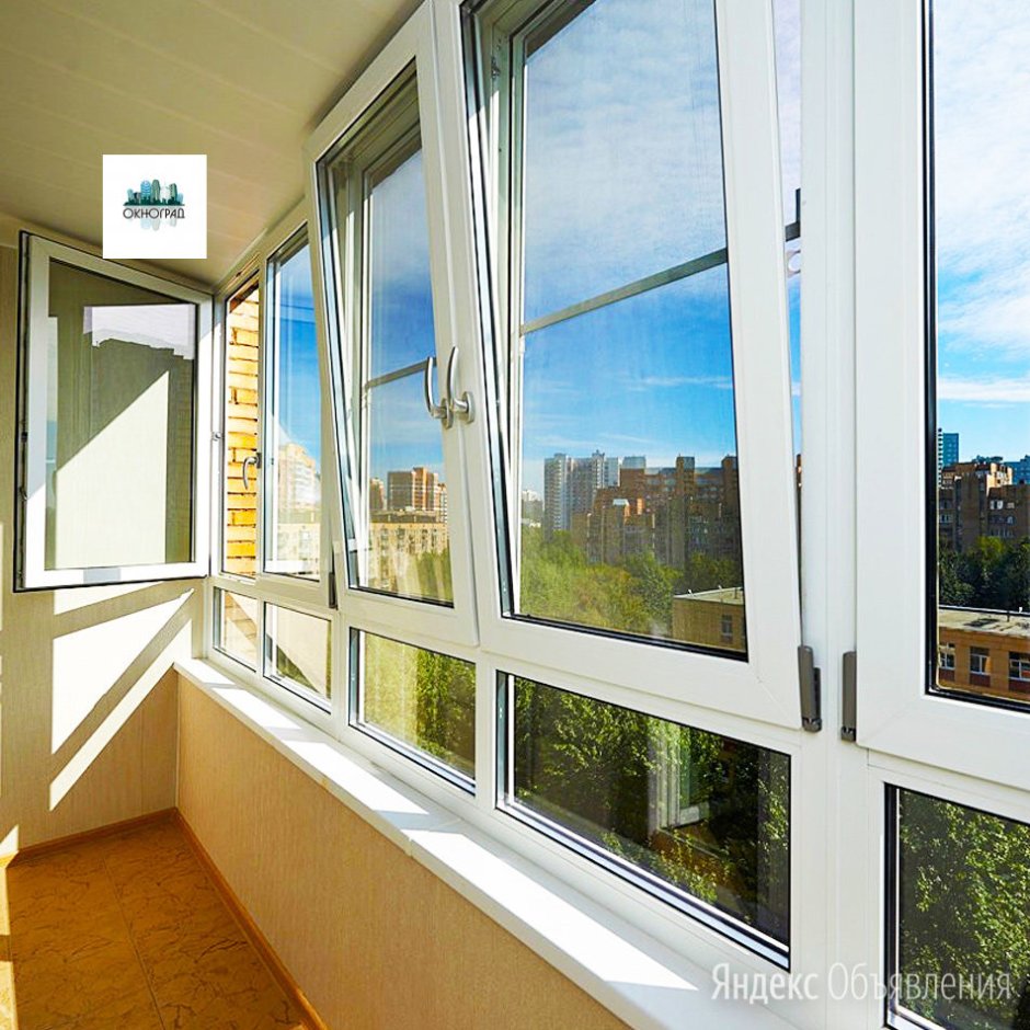 Двойное остекление балкона