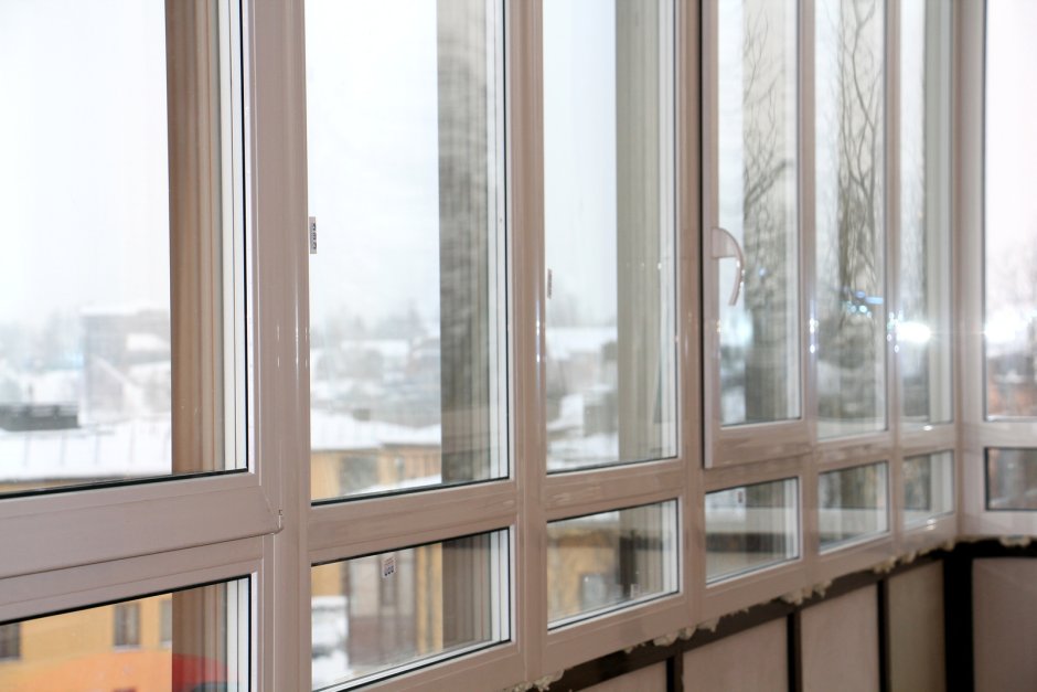 Система Авангард фасадное остекление