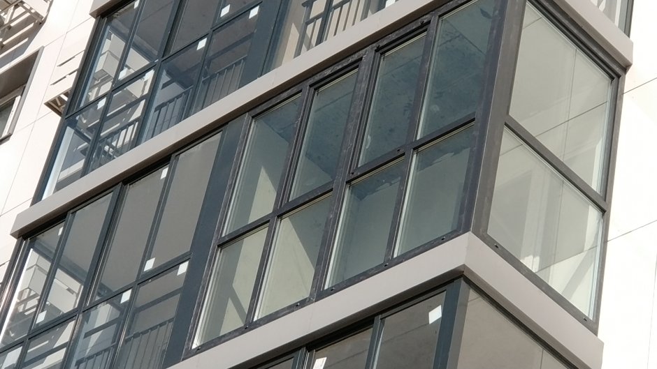 Холодное фасадное остекление
