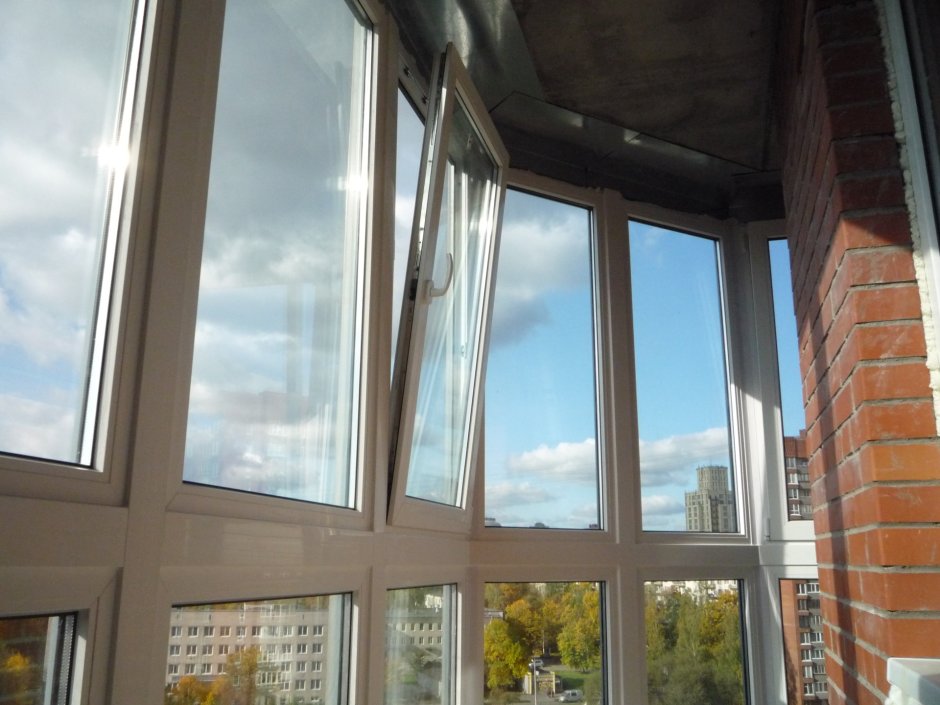 Застекленный балкон