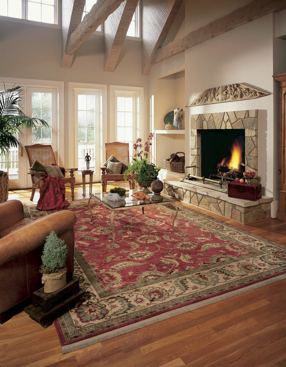 Иранские ковры в интерьере