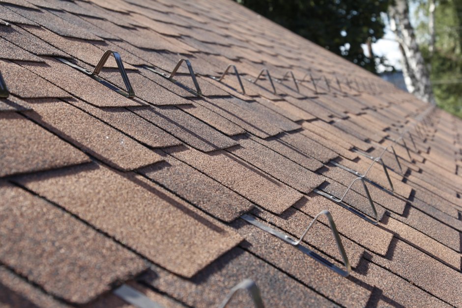 Docke снегозадержатель гибкая черепица