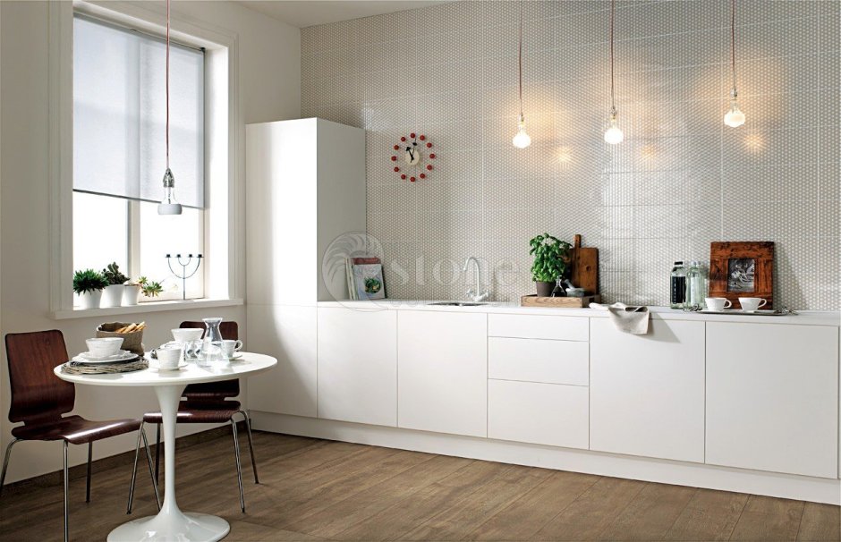 Кухня икеа без верхних шкафов