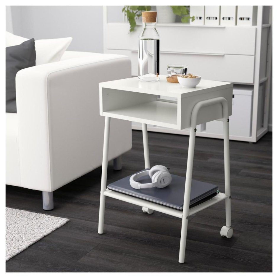 Прикроватный столик хром Silver 90