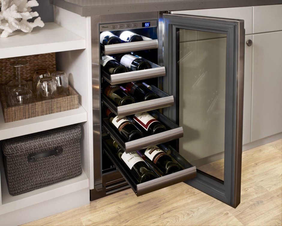 Винный шкаф встраиваемый Mayvel