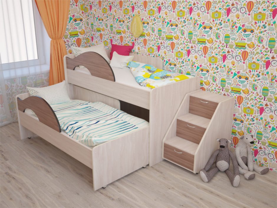 Кровать Радуга Техномебель