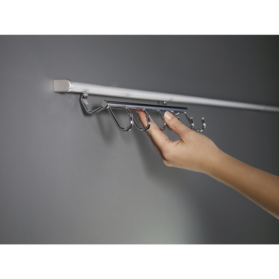 Рейлинг на присосках для кухни без сверления