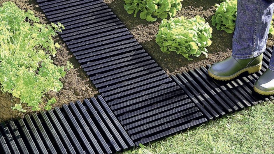 Пластиковые садовые дорожки