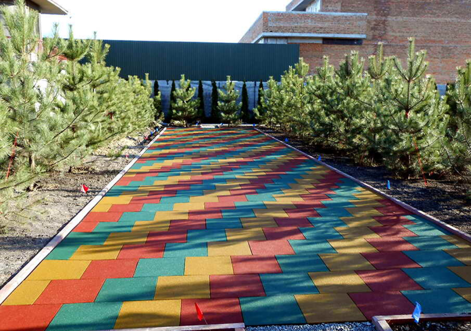 Прорезиненные ковровые дорожки