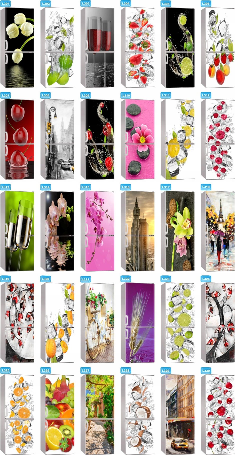 Самоклейка на холодильник