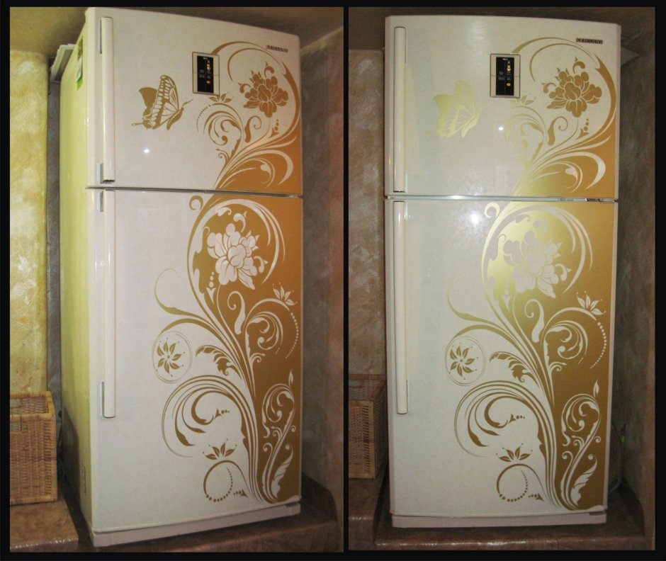 Узоры на холодильник