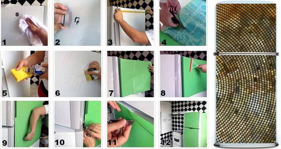 Декорировать холодильник