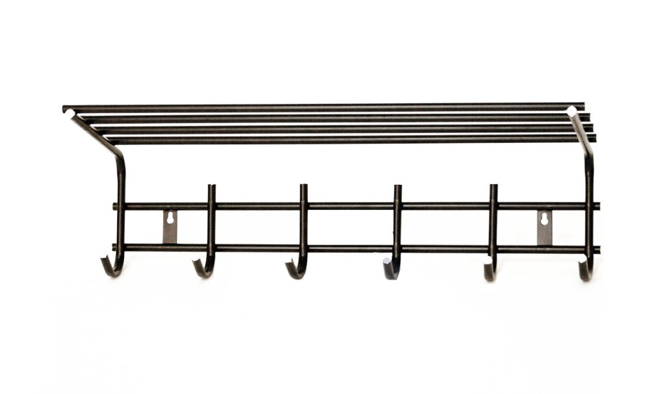 Вешалка для одежды 5 крючков с полкой ООО "ПКП МАСТЕРПЛАСТ