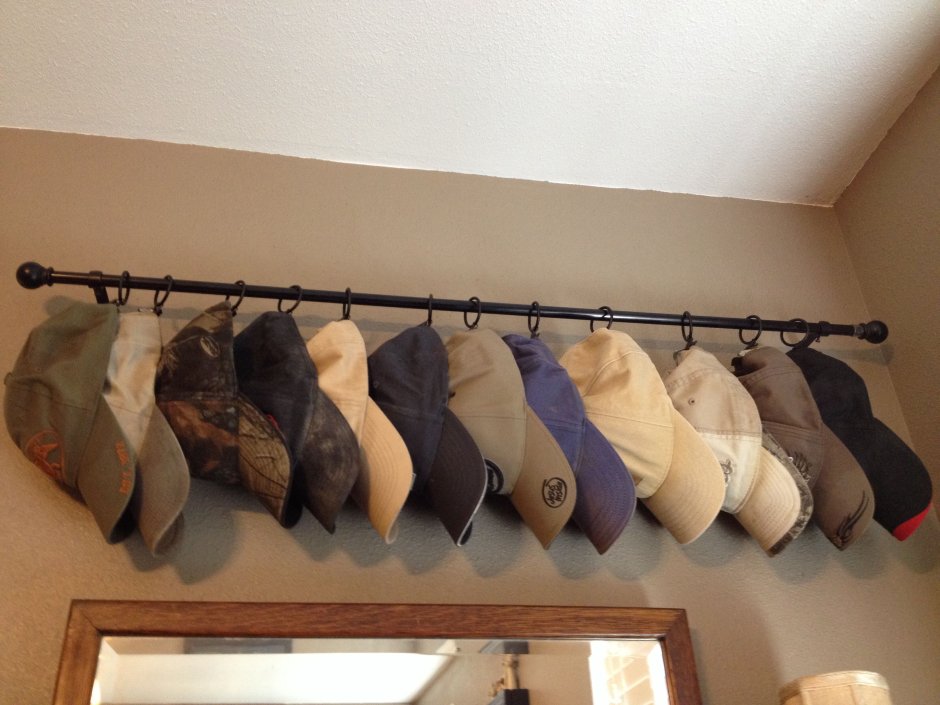 Место хранения для кепок