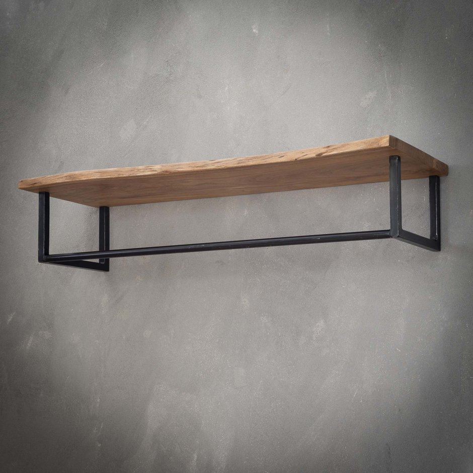 Полочка для головных уборов в прихожую