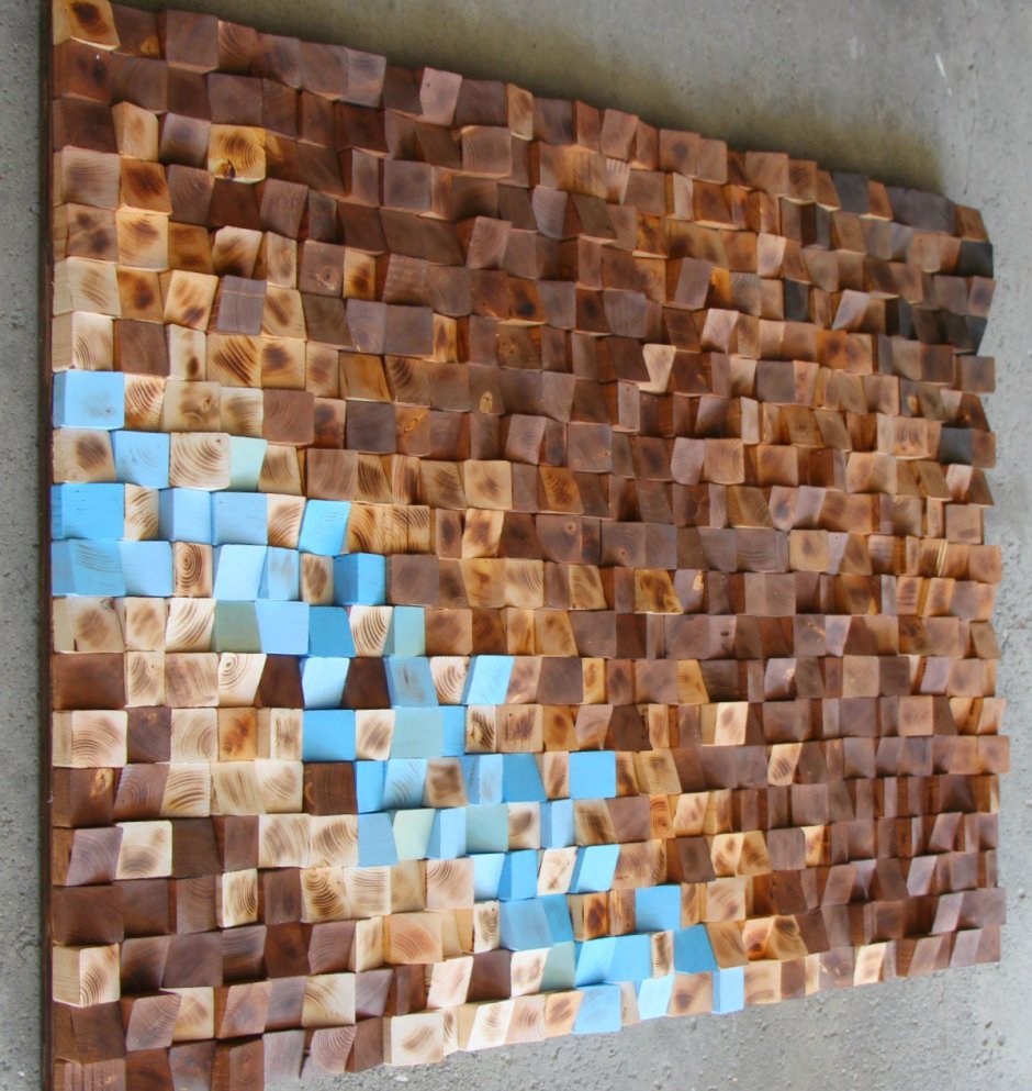 Мозаика из брусков