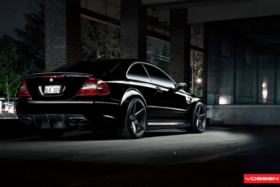 211 Мерседес Воссен черные