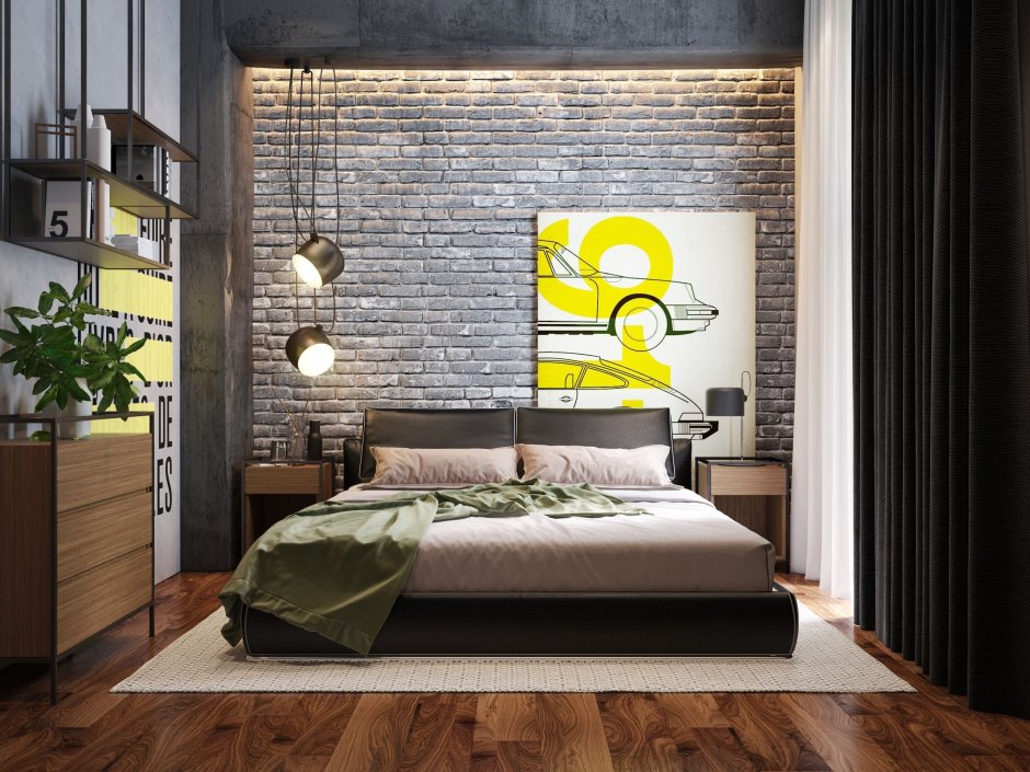 Интерьер спальни