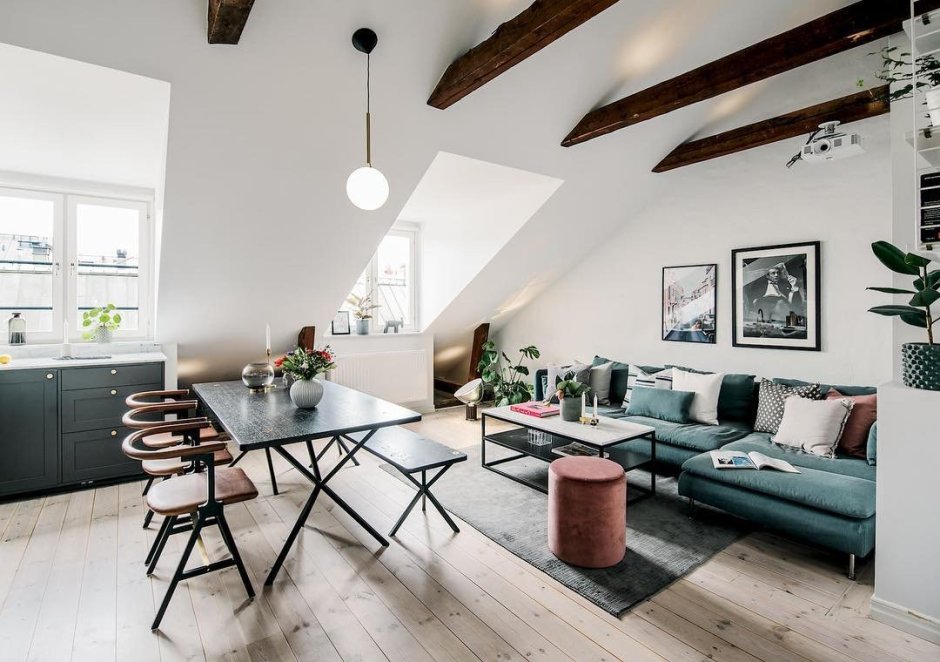 Палитра скандинавского лофта