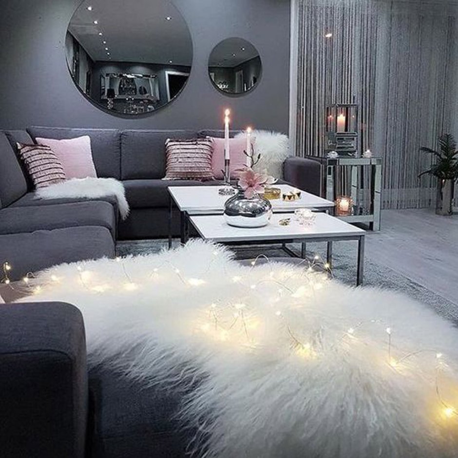 Мех в интерьере