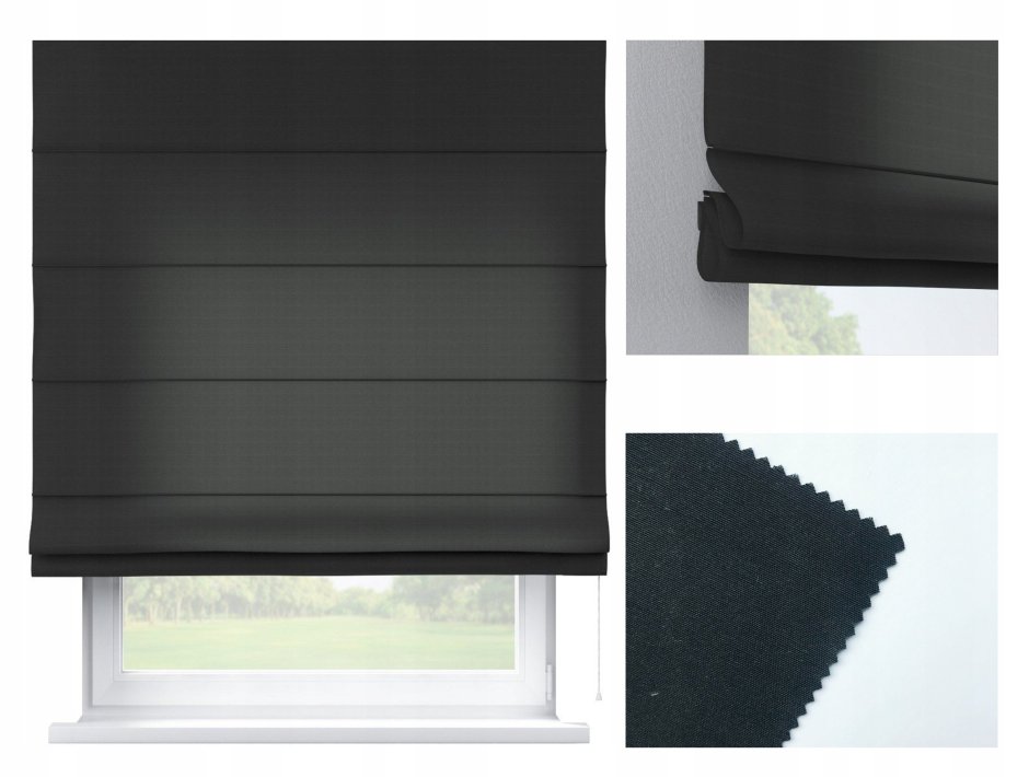 Римские шторы графит 3dd