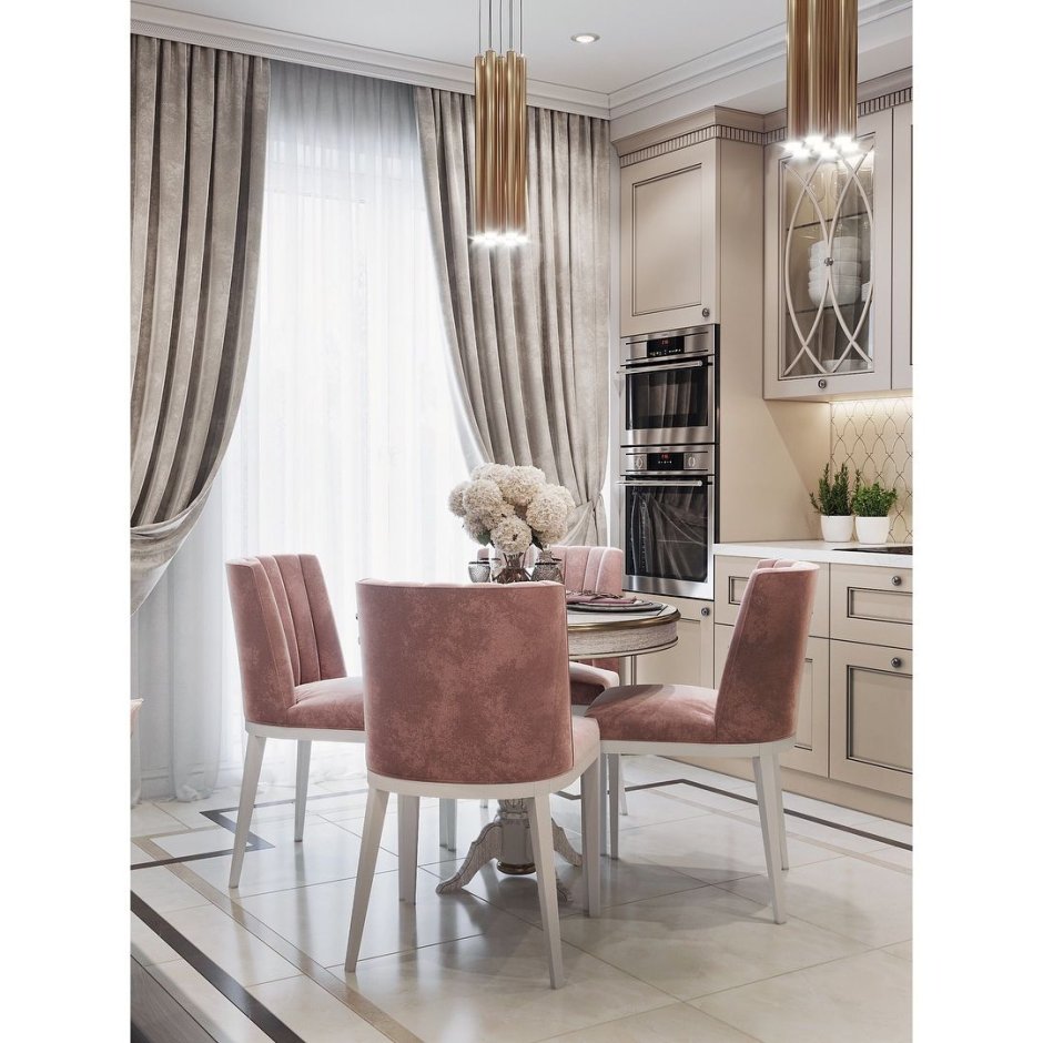 Современные шторы на кухню