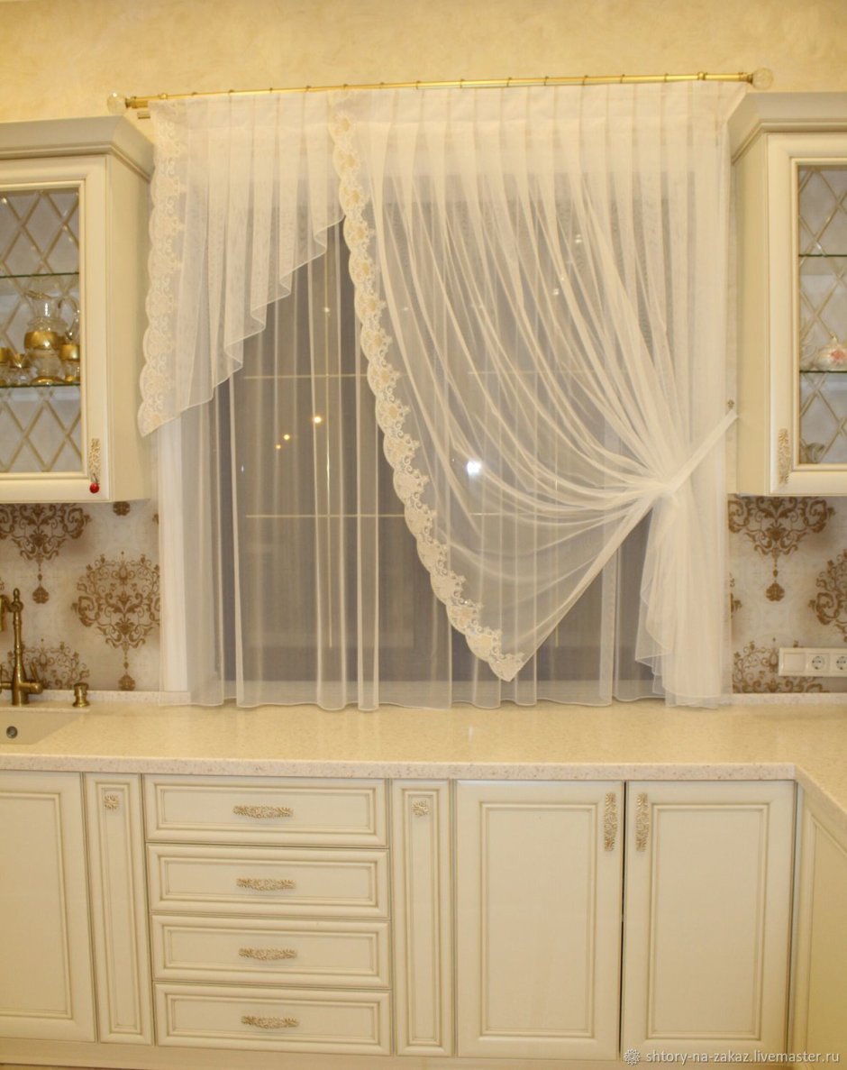Тюль на кухню