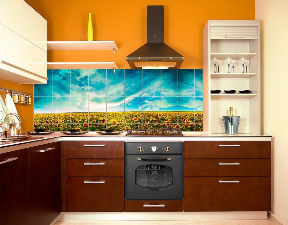 Современный фартук для кухни