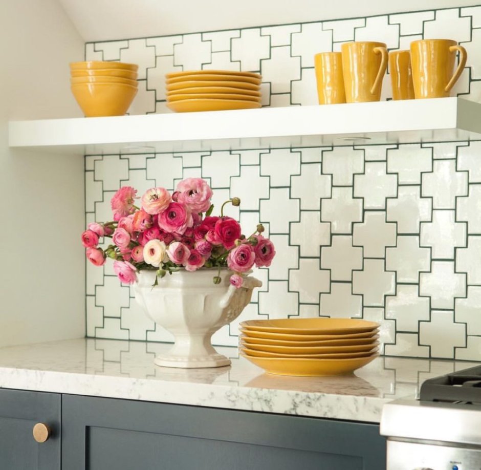 Плитка Гексагон на фартук