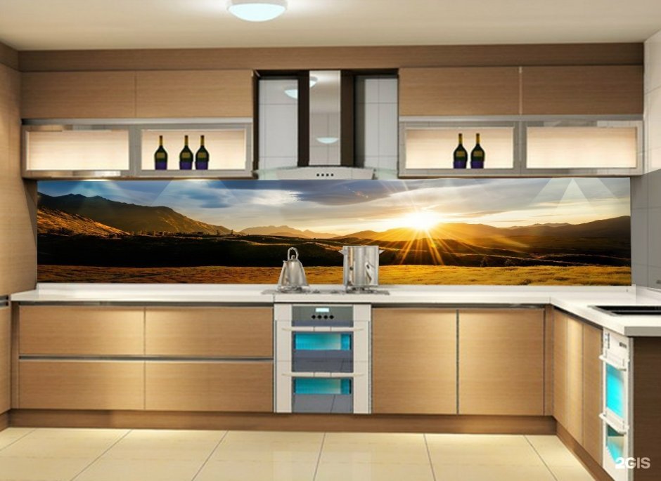 Кухонная панель фартук