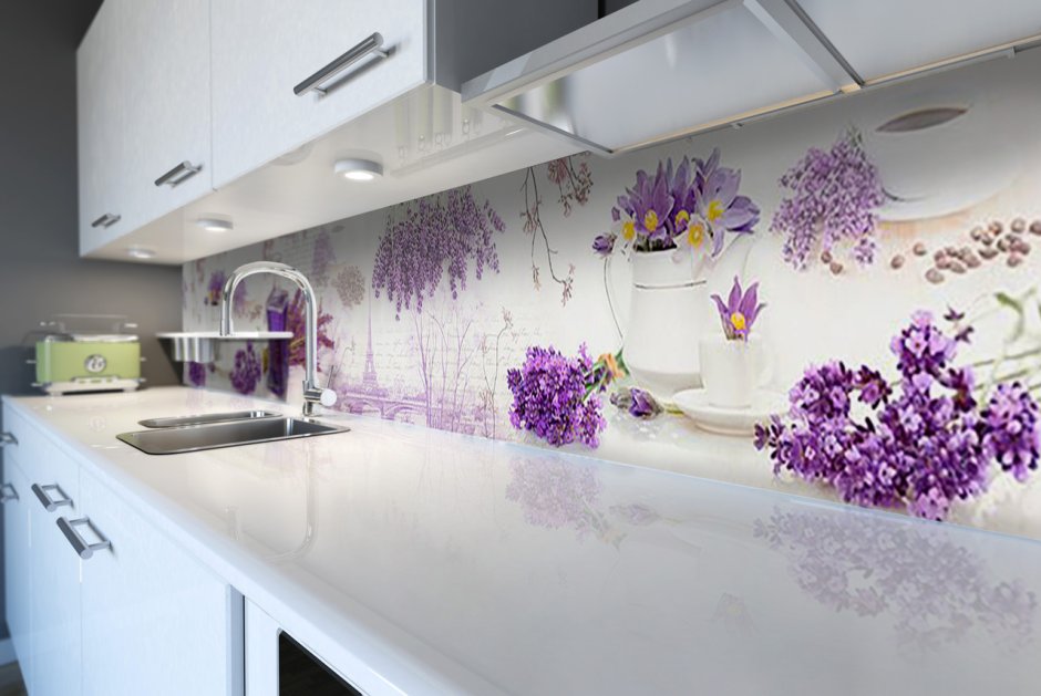 Фартук для кухни из плитки