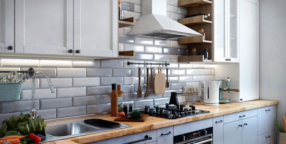 Кухонный фартук из МДФ С фотопечатью кофе