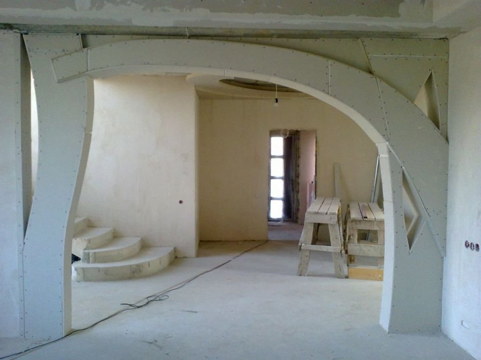 Перегородки из гипсокартона межкомнатные