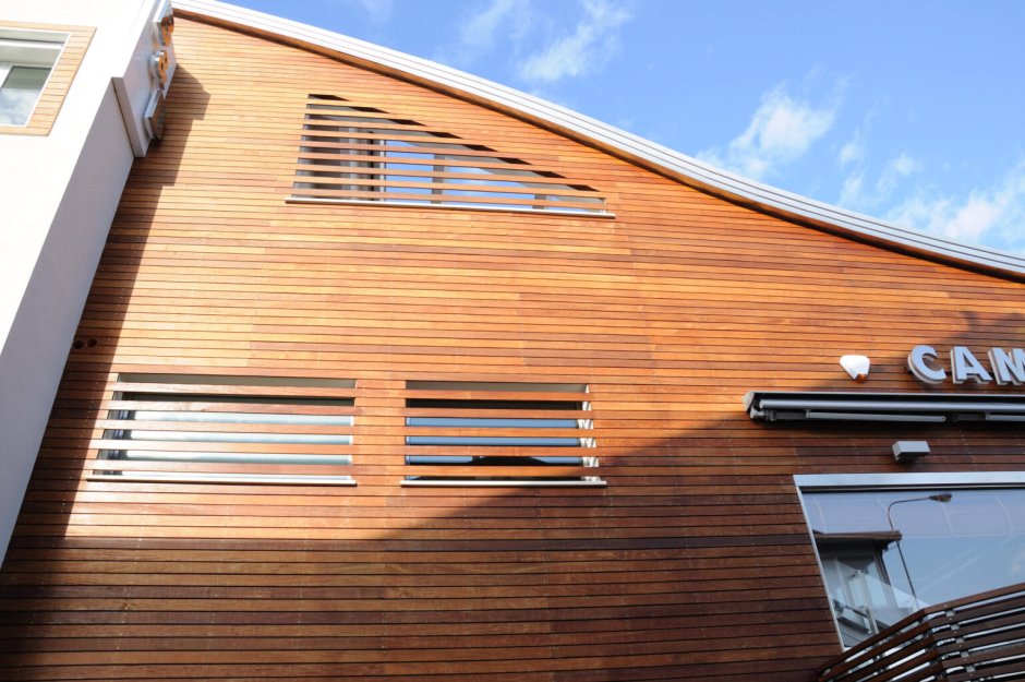 Фасад кедр планкен