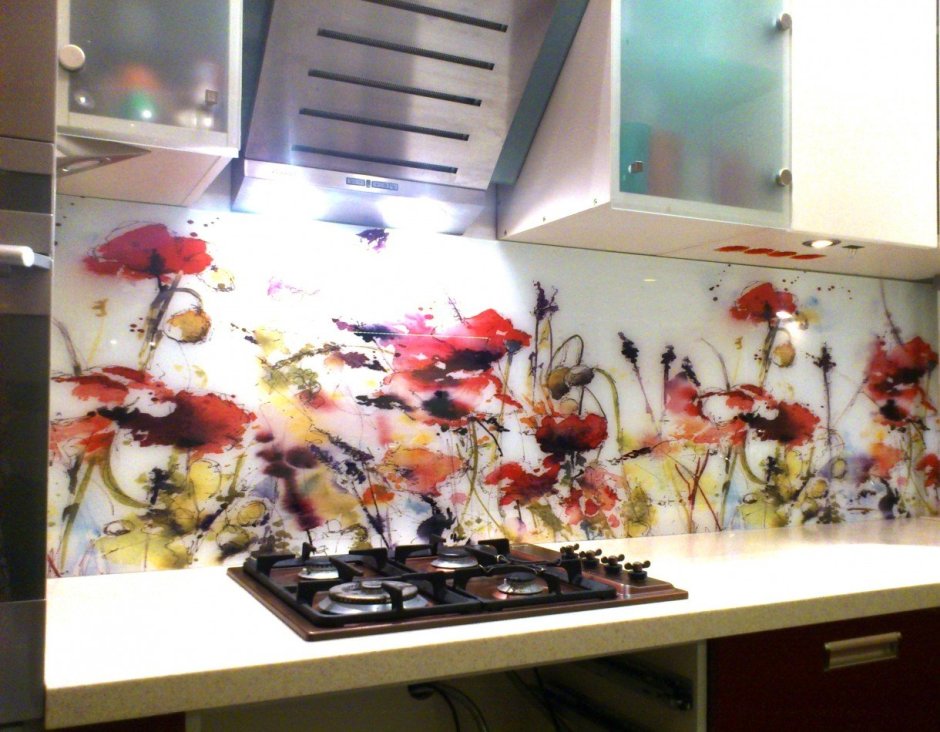 Витражные стекла для кухонных фартуков