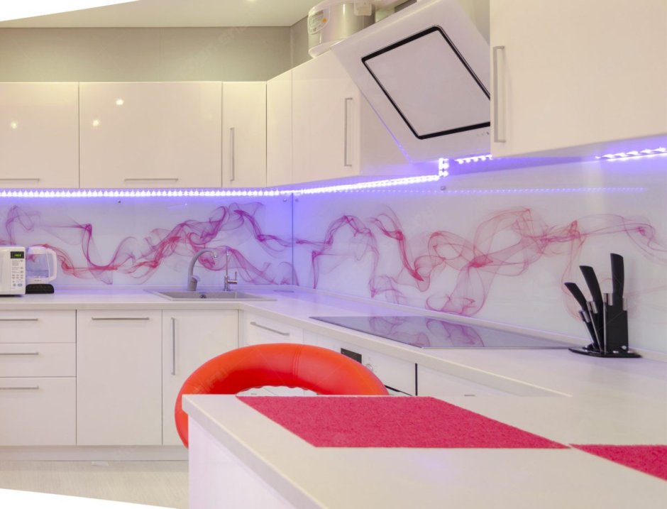 Кухонные фартуки для кухни абстракция