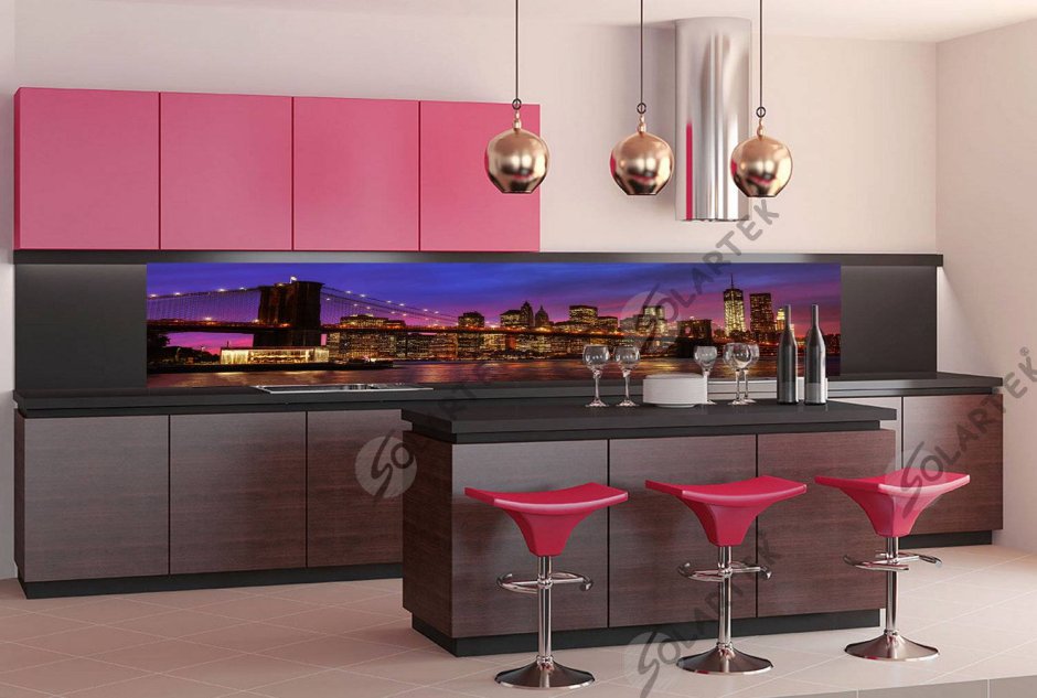 Современная стеновая панель для кухни