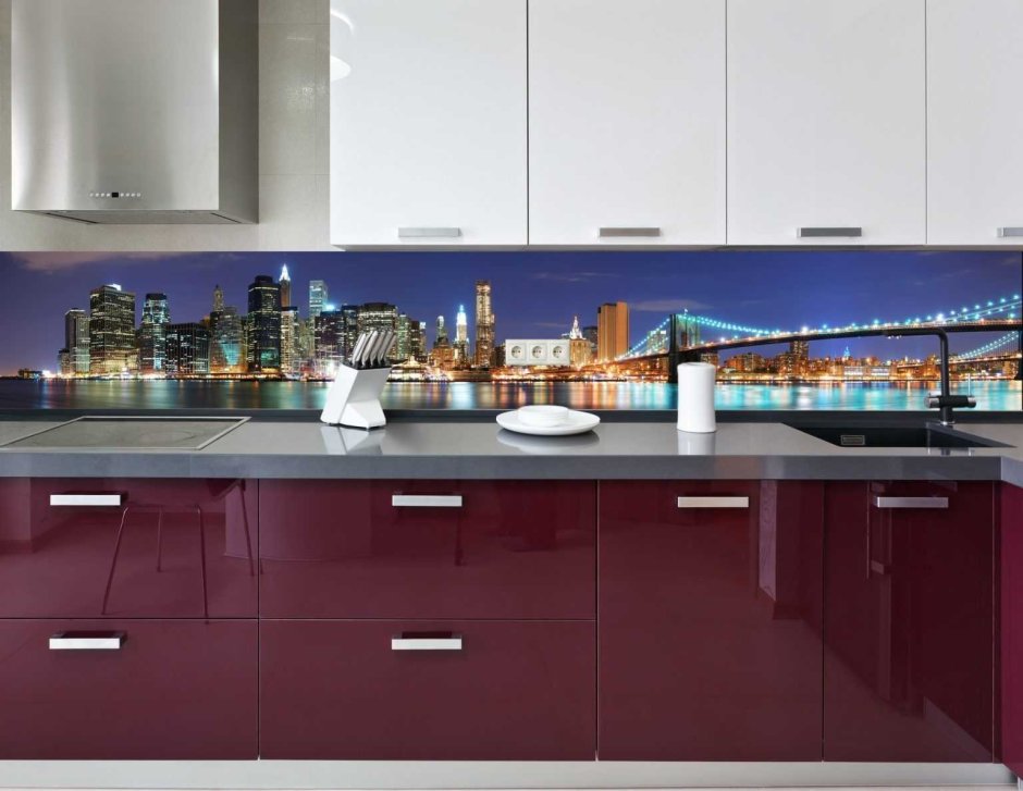 Кухонный фартук Бруклинский мост