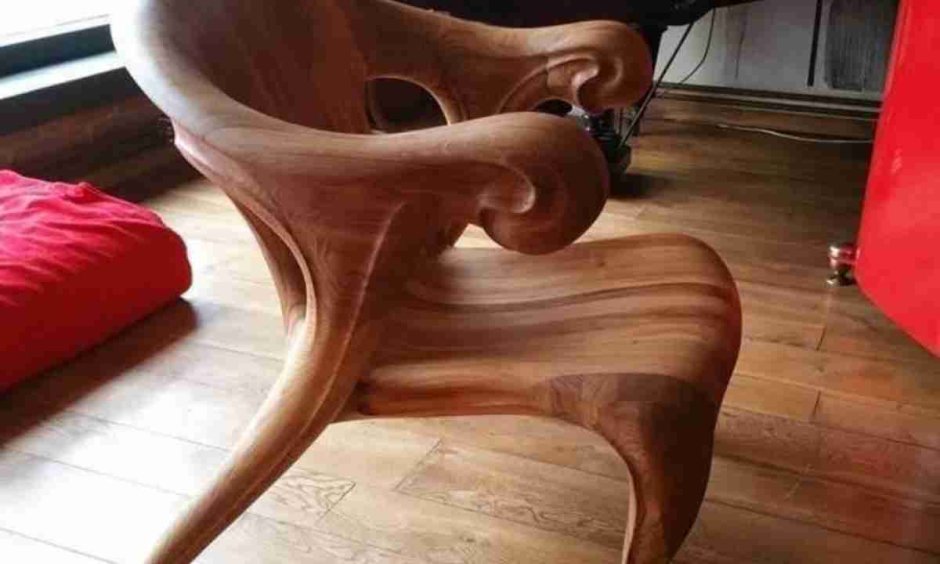 Необычная мебель из дерева