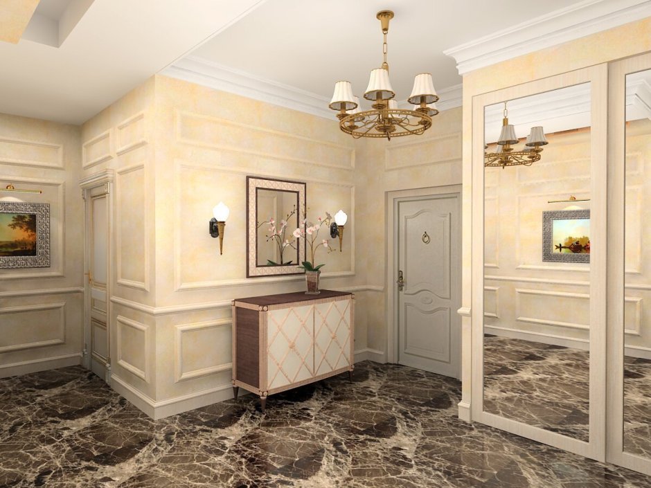 Коридор в стиле Ампир