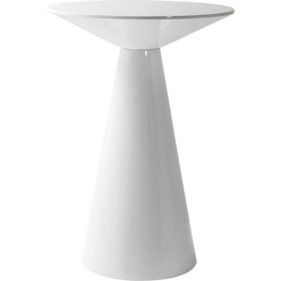 Стол конус 3д серый