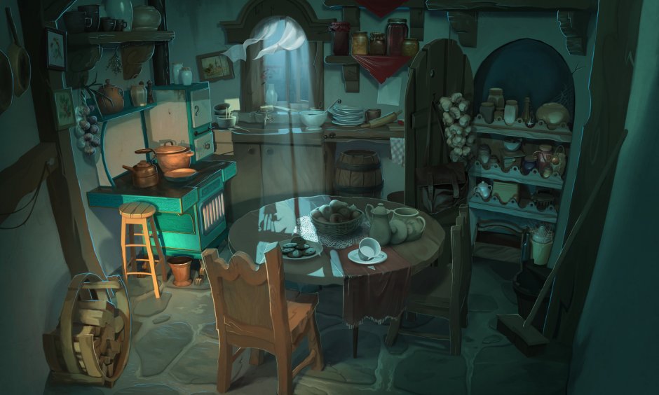 Кухня фэнтези арт