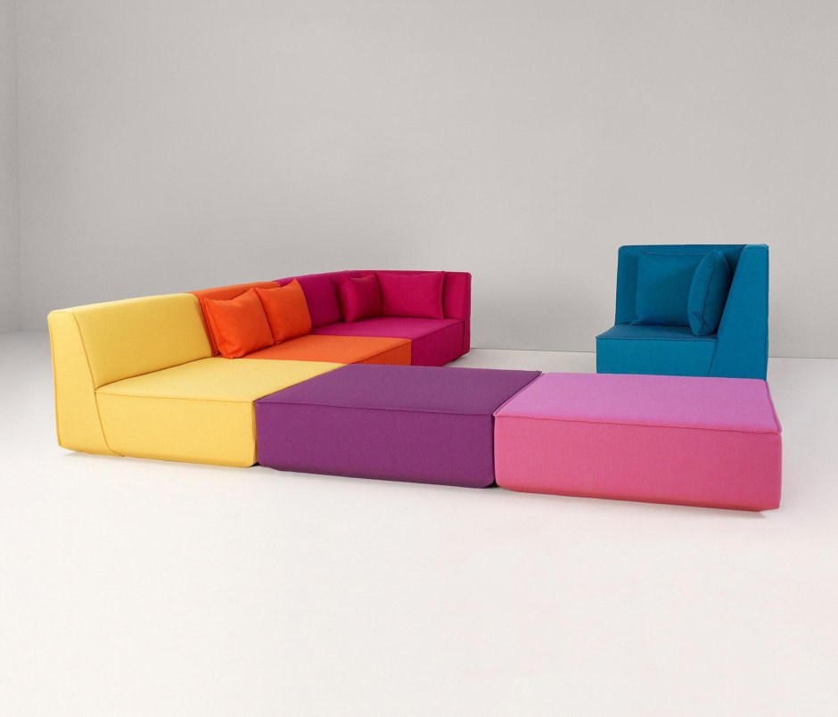 Бескаркасный диван трансформер