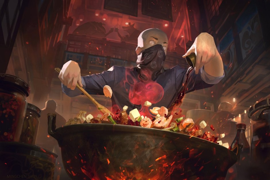 Повар арт фэнтези