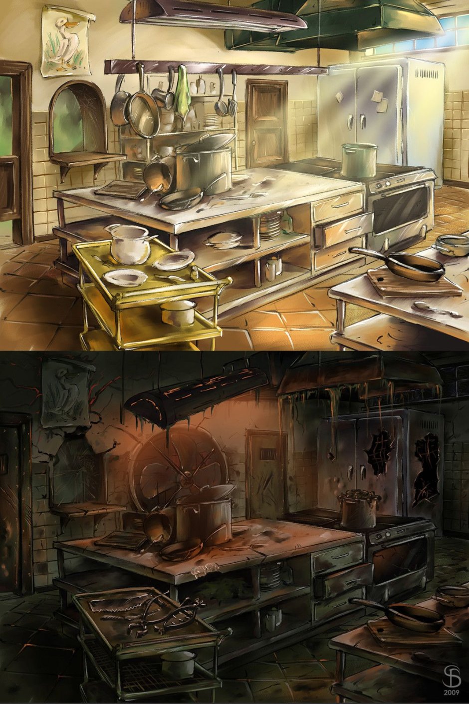 Кухня в стиле фэнтези