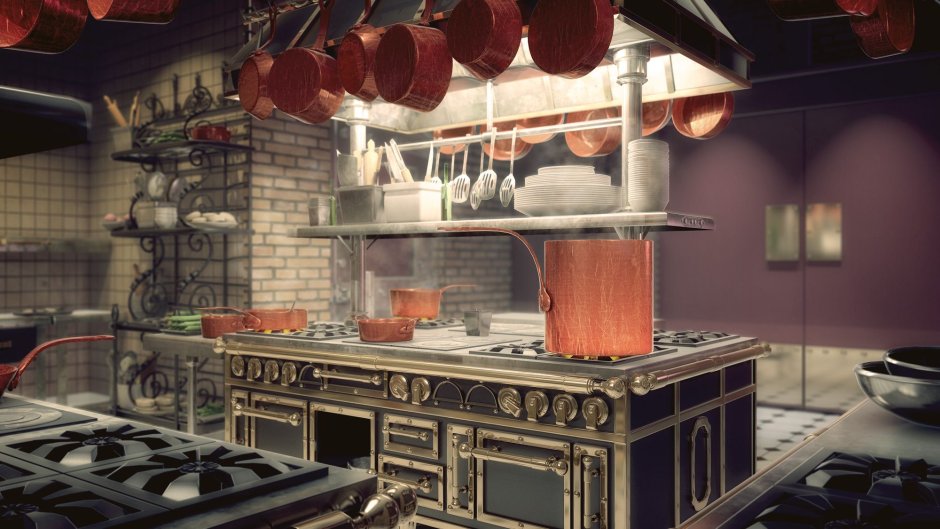 Рататуй мультфильм кухня