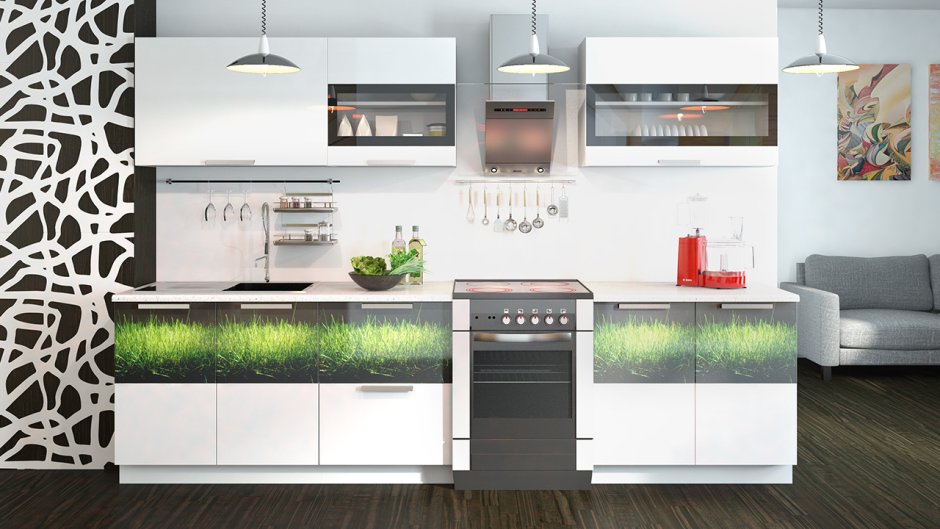 Кухонный гарнитур фэнтези Грасс