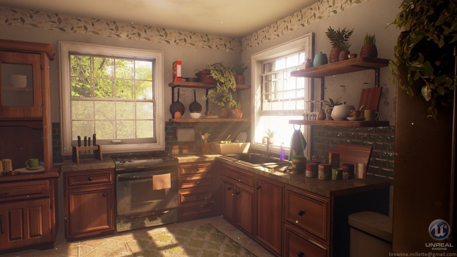 Уютные кухни для арта