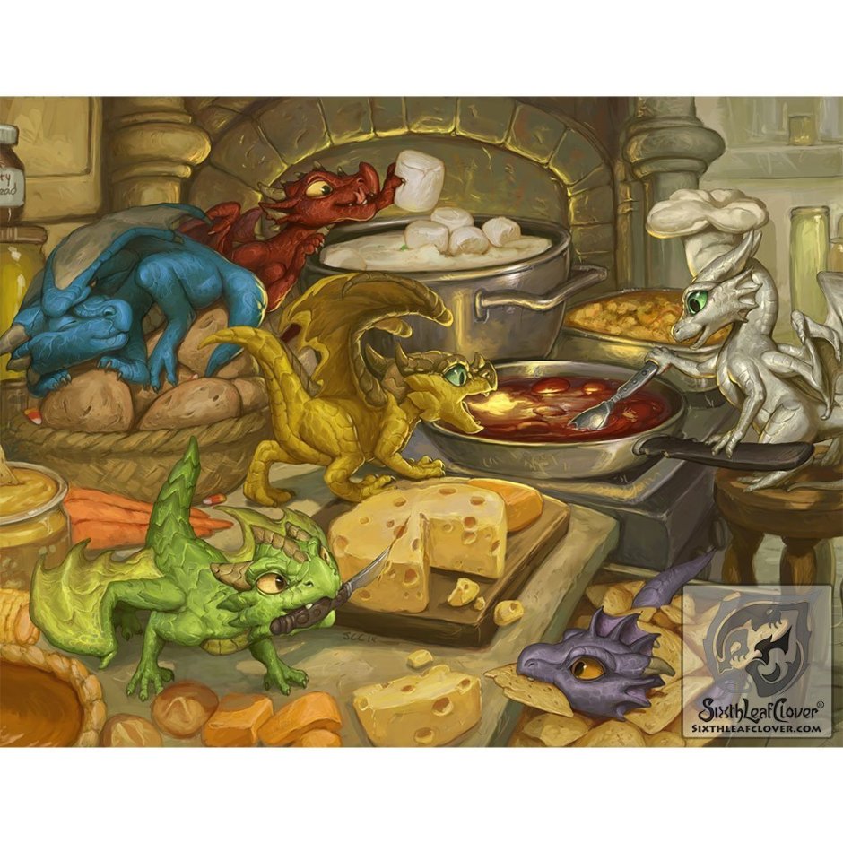 Еда для дракона